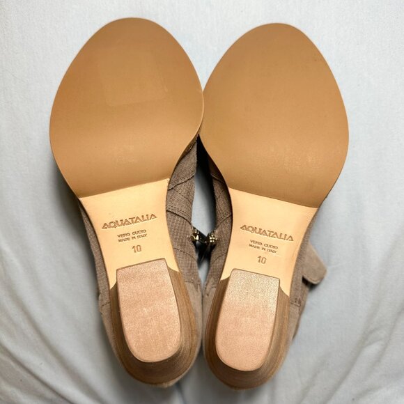 Aquatalia Lia Gray Booties (Grey) - Picture 3 of 9